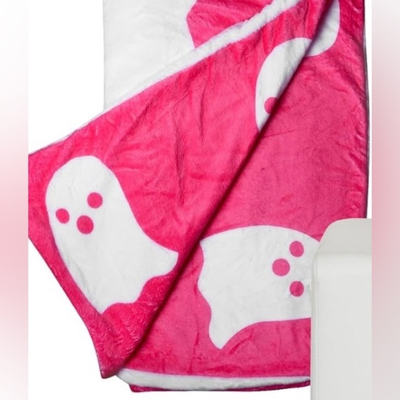 Viral Pink Ghost Tik Tok Blanket XL - Picture 2 of 8